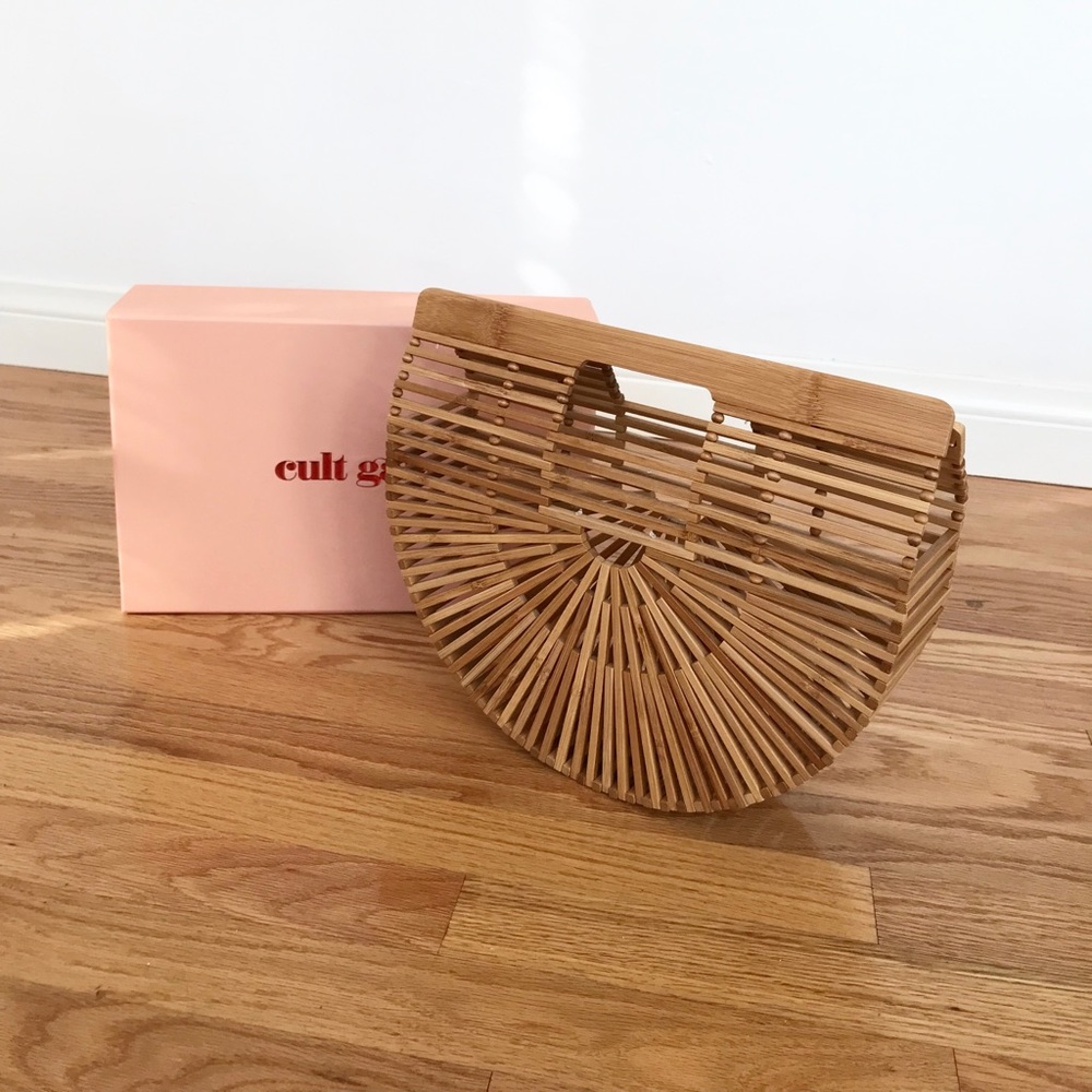 Cult Gaia Ark Bag | Natural Bamboo | Small